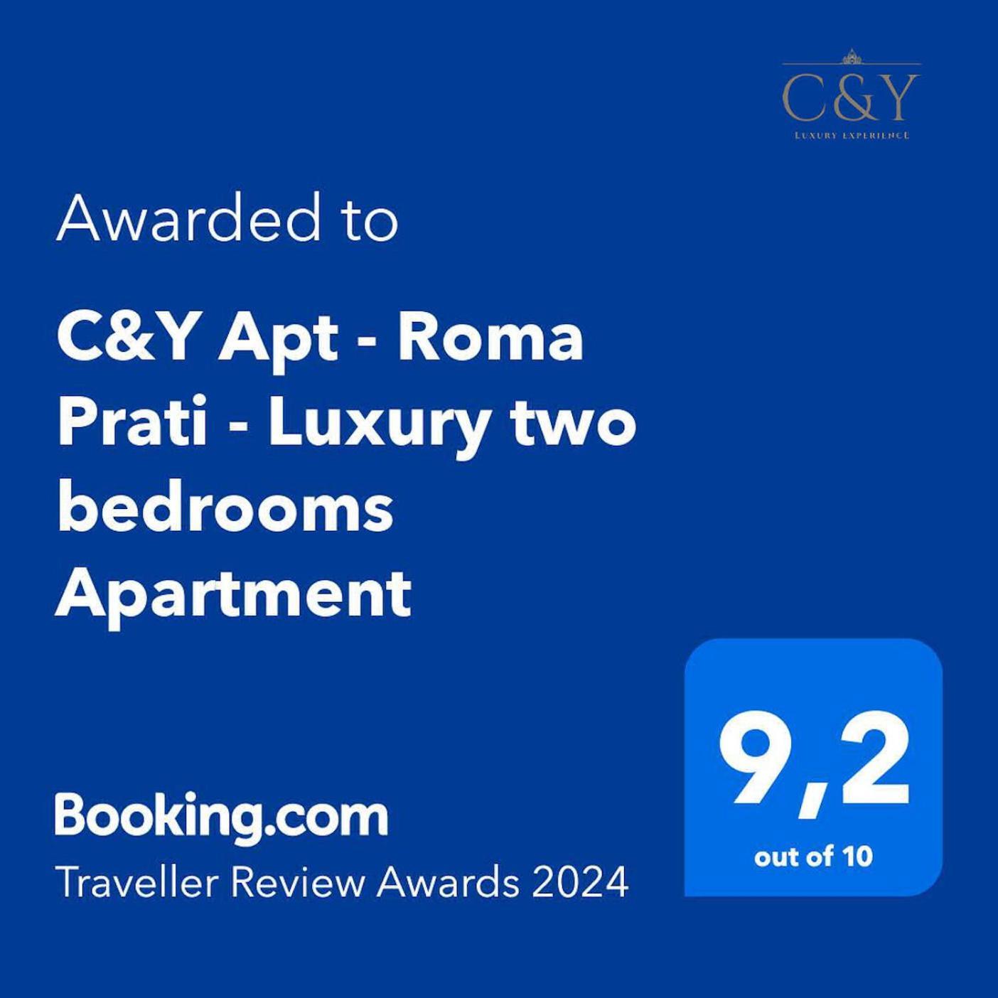 C&Y Apartments - Roma Prati - Luxury Double Studio With Kitchen Exterior foto